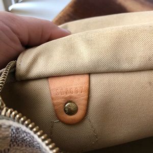 Speedy 30 White damier Louis Vuitton